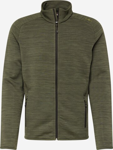 CMP Athletic fleece jacket in Green: front