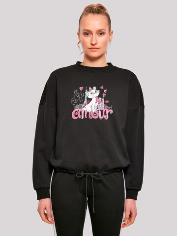 F4NT4STIC Sweatshirt in Schwarz: Vorderseite