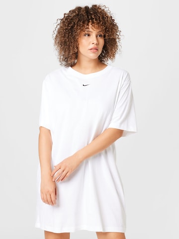 Robe Nike Sportswear en blanc : devant