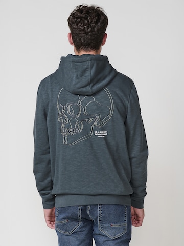 Pull-over KOROSHI en bleu : devant