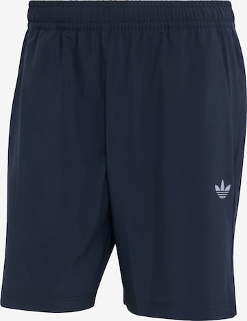 ADIDAS ORIGINALS Trousers 'Trefoil Essentials' in Black: front