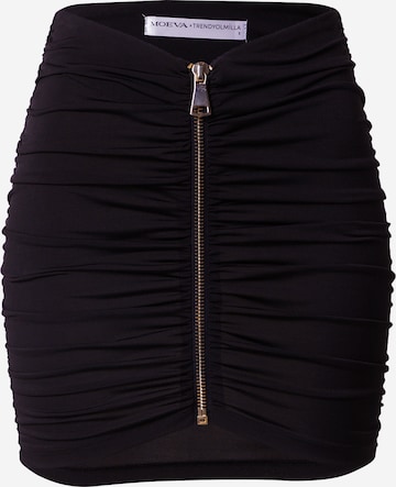 Trendyol - Falda en negro: frente