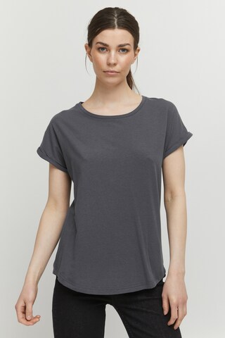 b.young T-Shirt 'Pamila' in Grau: Vorderseite