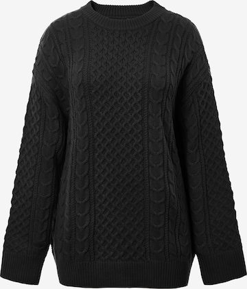 juoda Imily Bela Laisvas megztinis: priekis