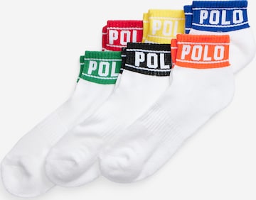 Polo Ralph Lauren Κάλτσες σε λευκό: μπροστά
