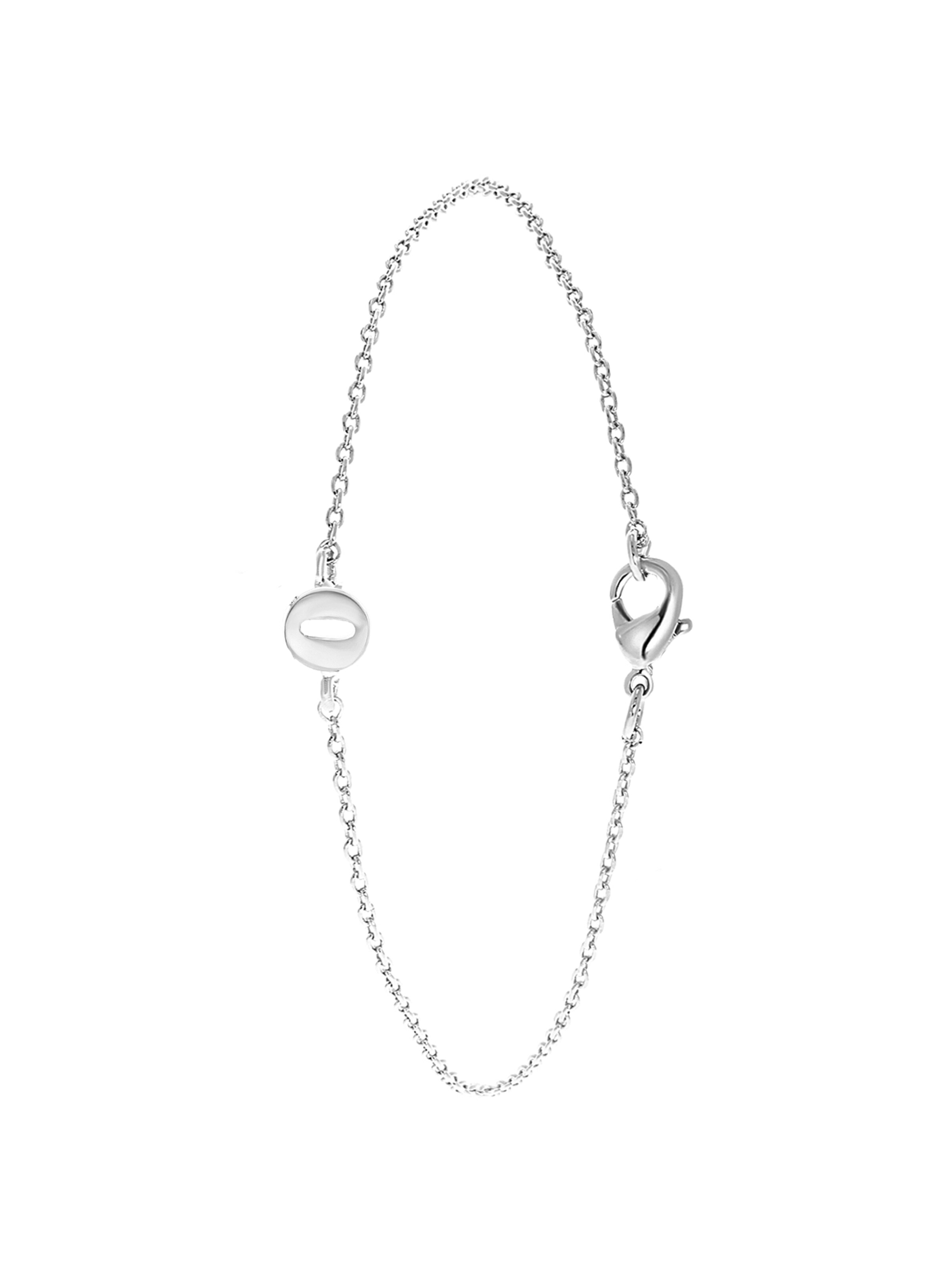 Lucardi Armband in Zilver: voorkant