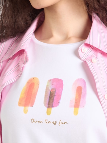 MORE & MORE Shirts i hvid