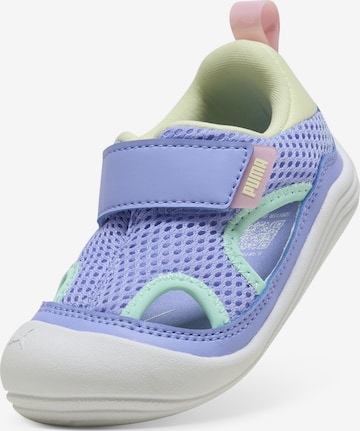 Sandales PUMA en violet : devant