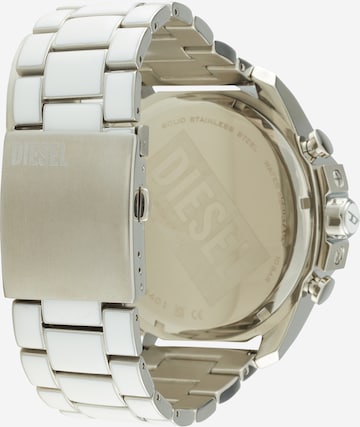 DIESEL Digital klocka i silver