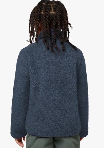 JACK WOLFSKIN Athletic Fleece Jacket in Blue