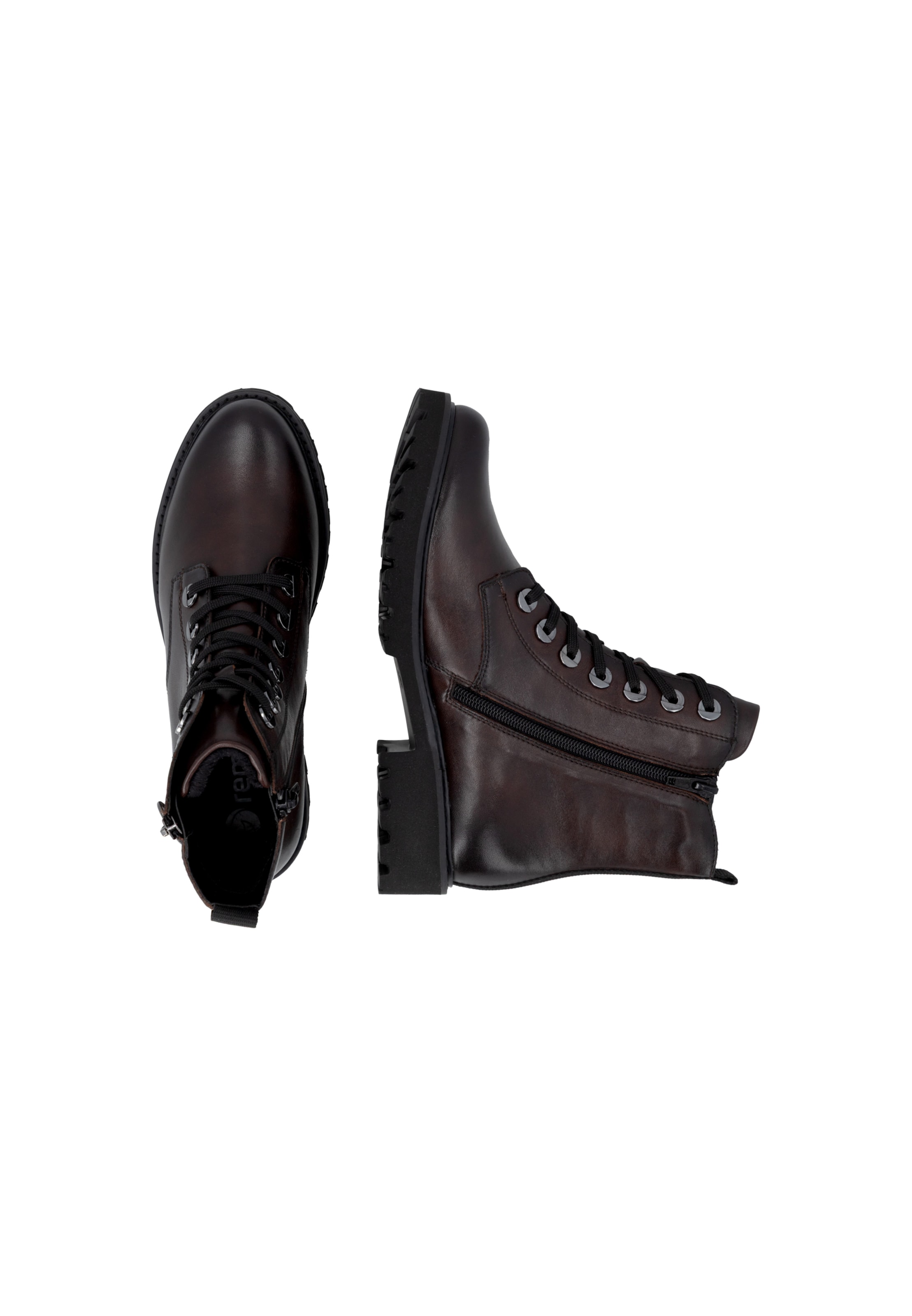 Stivaletto stringato di REMONTE in marrone