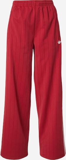 ADIDAS ORIGINALS Hlače veličine 34 u tamno crvena / bijela, Pregled proizvoda