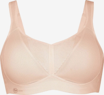 ANITA Bralette Bra 'air control DeltaPad' in Beige: front