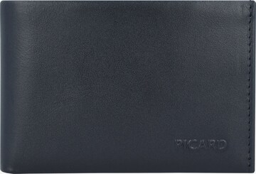 Picard Apache Geldbörse Leder 10 cm in Schwarz