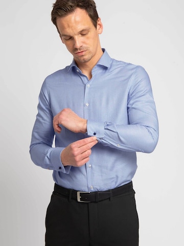 Suitable Slim Fit Hemd‌ in Blau