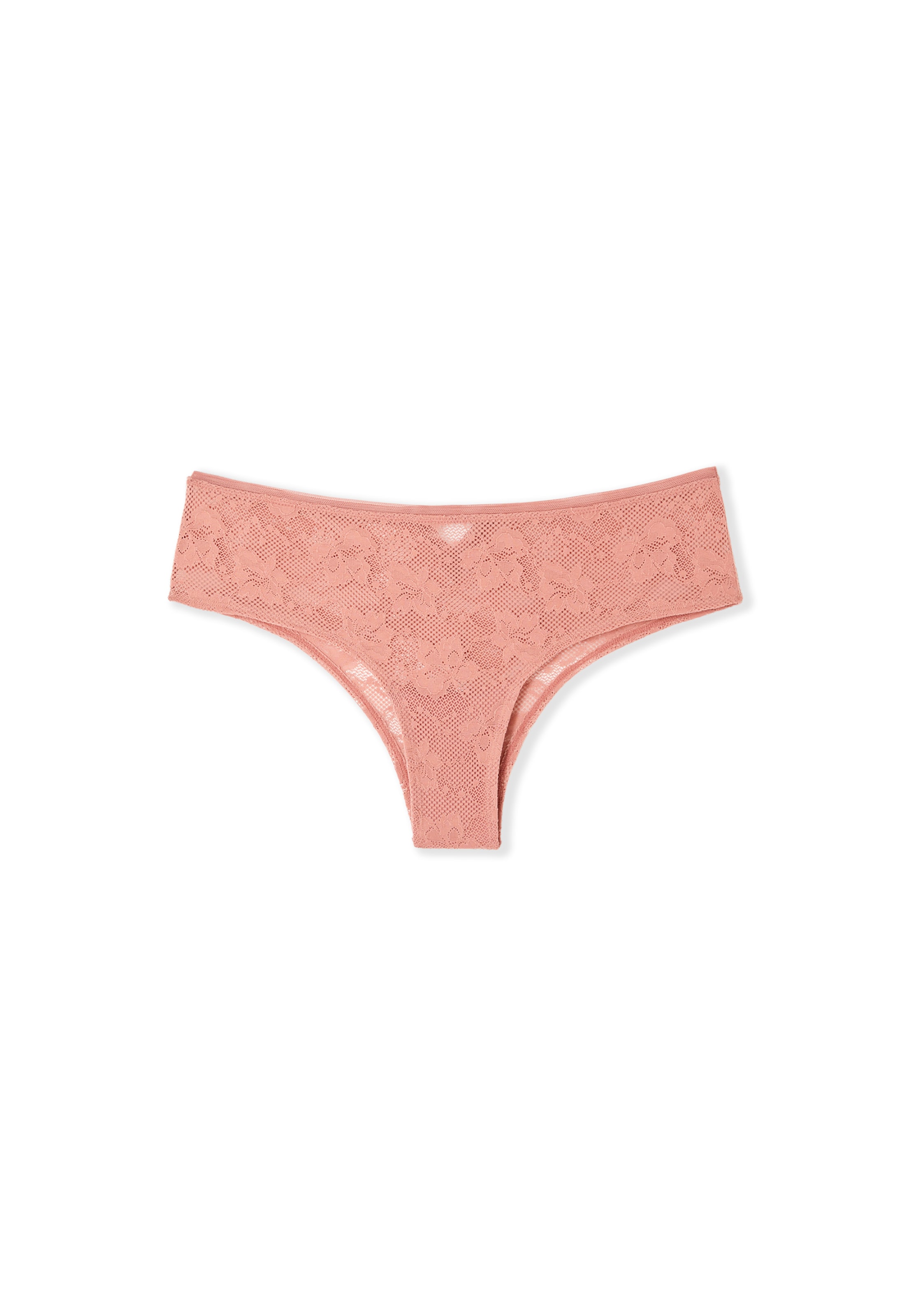 Slip 'Pure Dentelle' ETAM en rose : devant