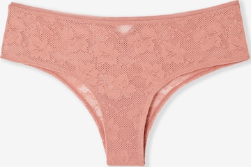 Slip 'Pure Dentelle' ETAM en rose : devant