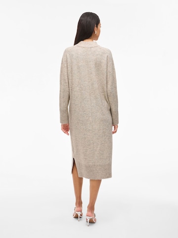 VILA Gebreide jurk 'VIJAKIA' in Beige