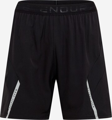 ENDURANCE Regular Workout Pants in Black: front