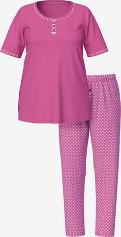 Ulla Popken Pyjama in Pink: Vorderseite
