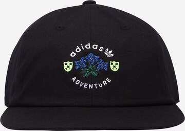 ADIDAS ORIGINALS Шапка с козирка 'ADVENTURE VINT' в черно