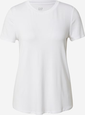 T-shirt GAP en blanc : devant