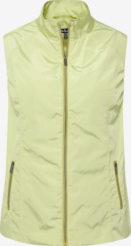 Ulla Popken Weste in Grün: Vorderseite
