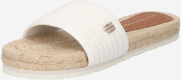 Mule TOMMY HILFIGER en blanc : devant