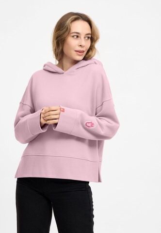 Frieda & Freddies Sweatshirt in Pink: front