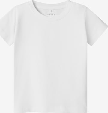 NAME IT Тениска 'NMFVibbi' в бяло: отпред