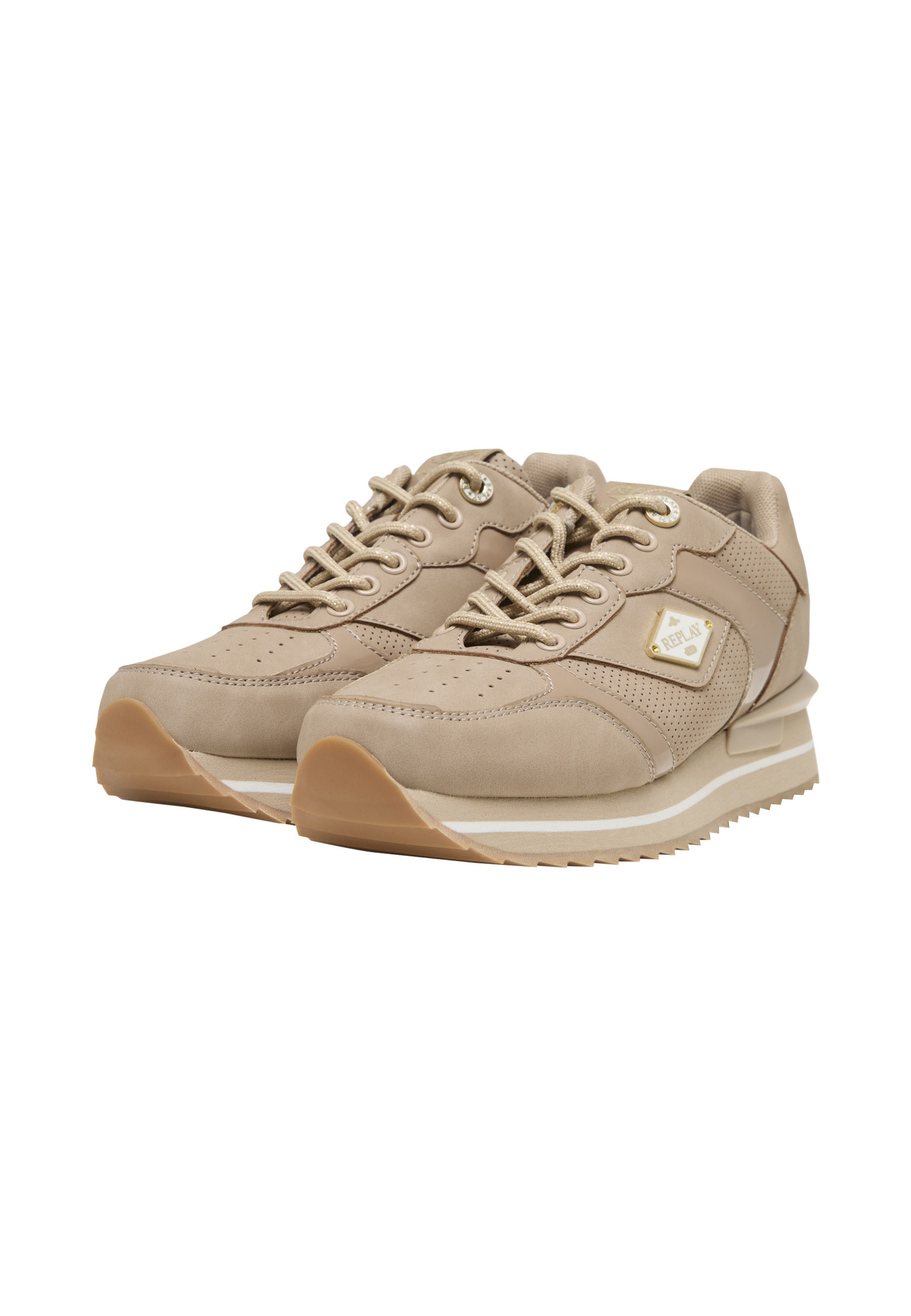 Baskets basses 'Penny Hype' REPLAY en beige