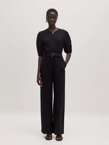 EDITED Jumpsuit 'Dani' in Black: front