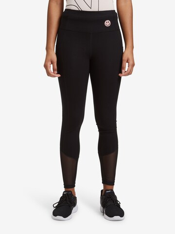 Betty Barclay Skinny Leggings mit hohem Bund in Schwarz: predná strana