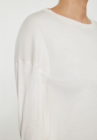 Pull-over Usha en blanc