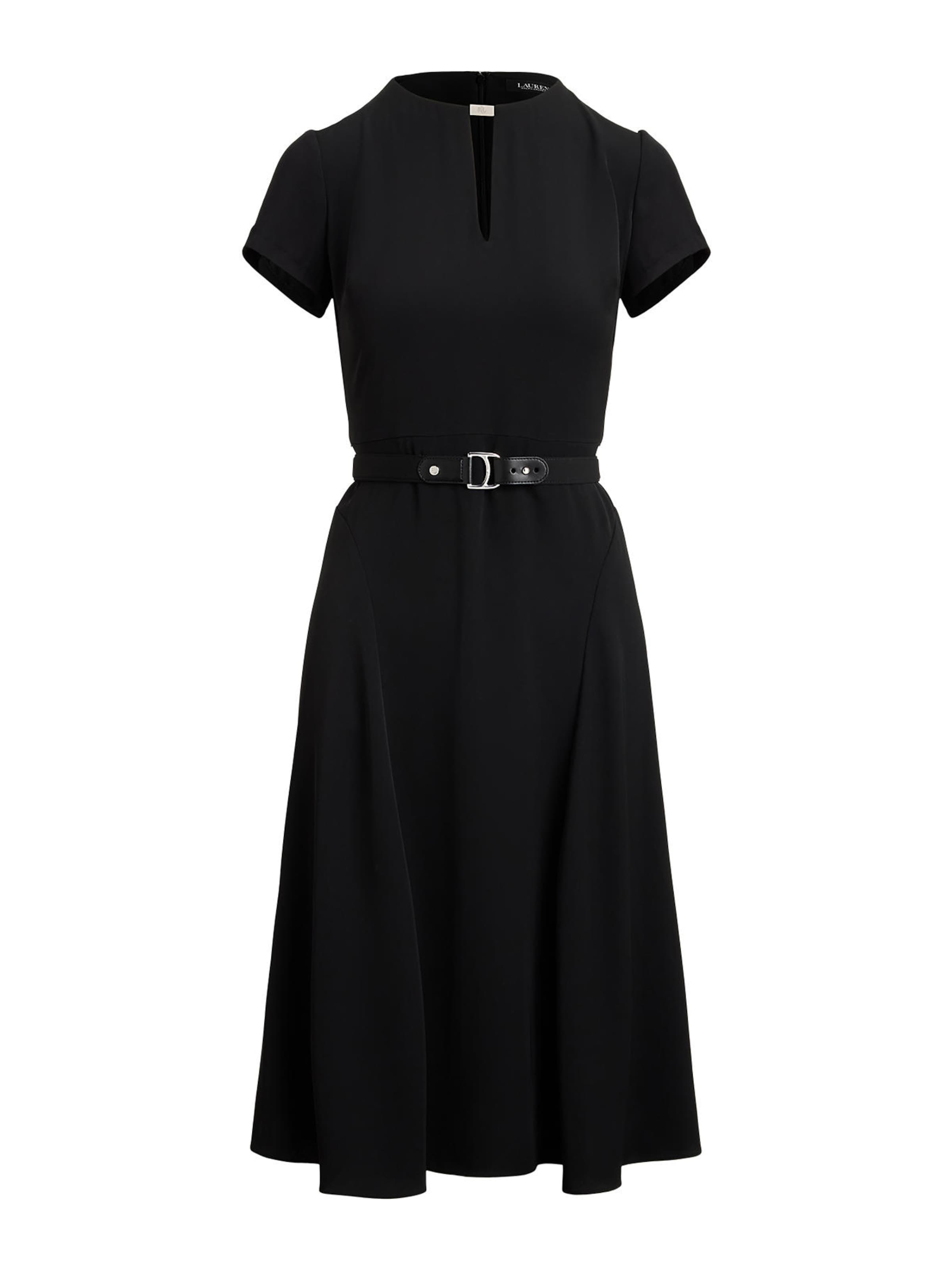 Lauren Ralph Lauren Kleid in Schwarz: Vorderseite