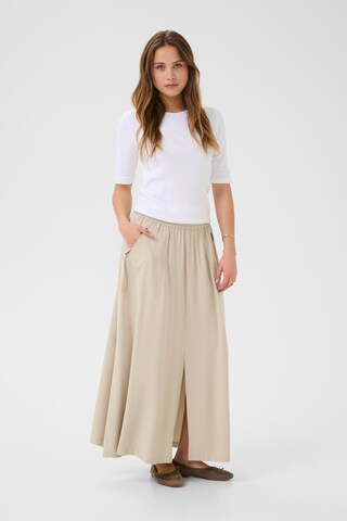 Kaffe Rok in Beige