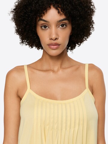 Chemise de nuit ' Juliet ' Hanro en jaune