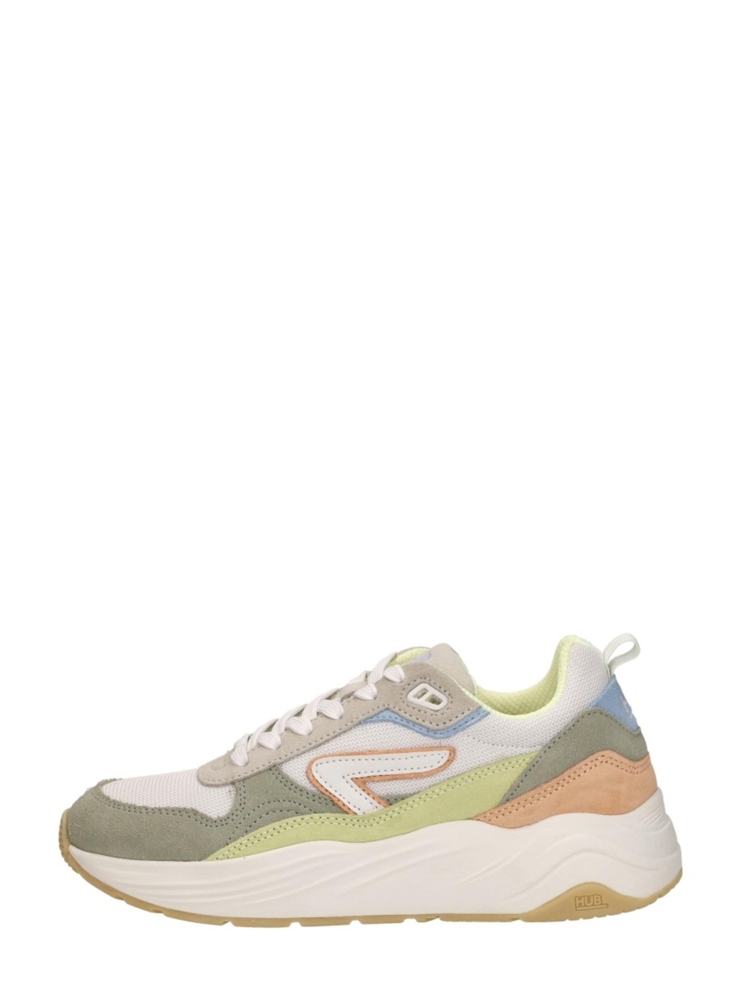 HUB Sneakers laag 'Glide S43' in Groen: voorkant