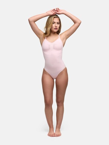 cfab - Body moldeador 'Bodysuit Sculpting Shapewear mit Slip' en rosa