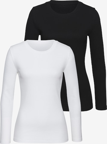 VIVANCE Shirt in Black: front