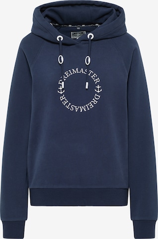 Sweat-shirt DreiMaster Maritim en bleu : devant