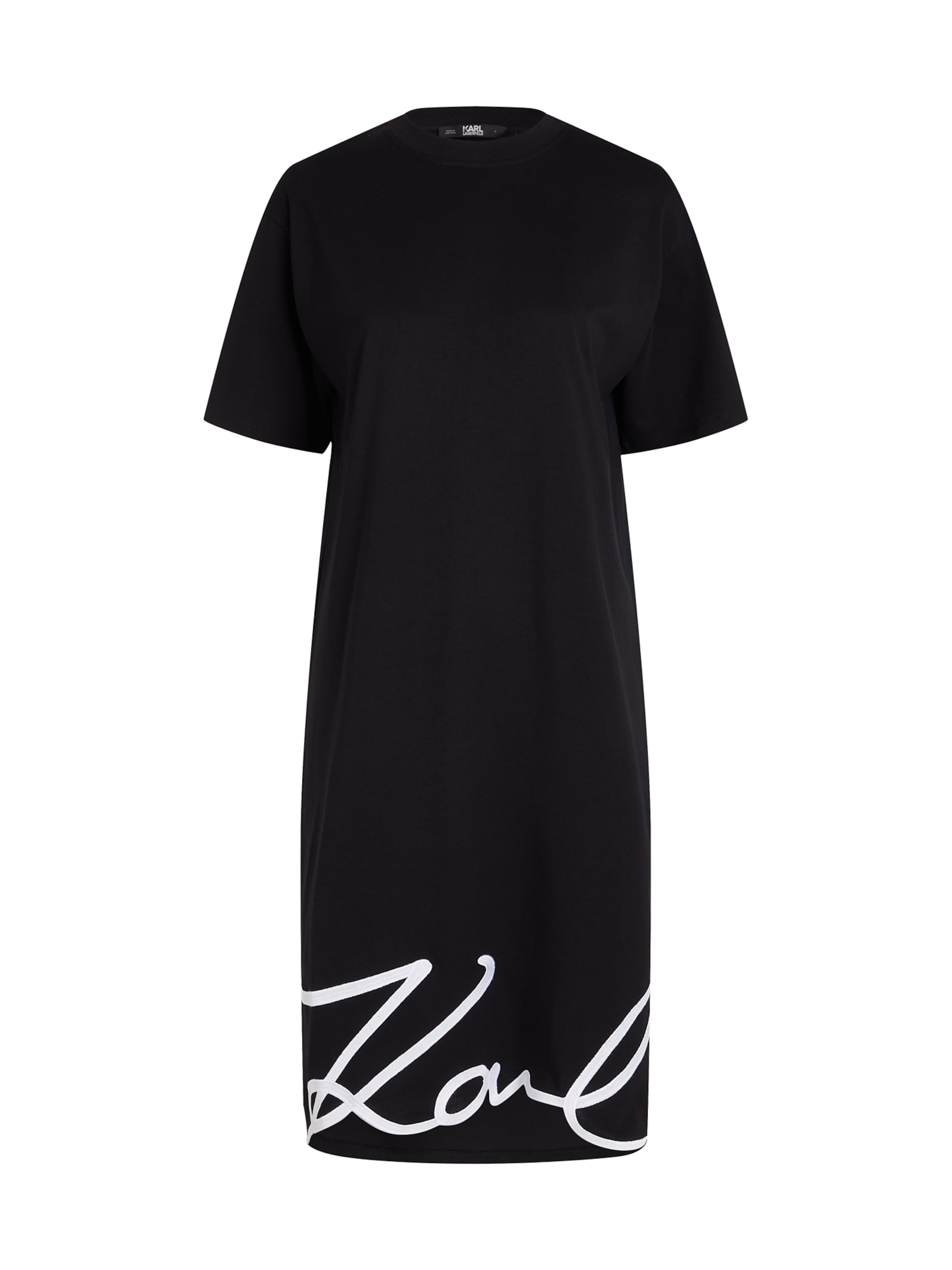 Karl Lagerfeld Dress in Black: front