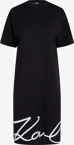 Karl Lagerfeld Dress in Black: front