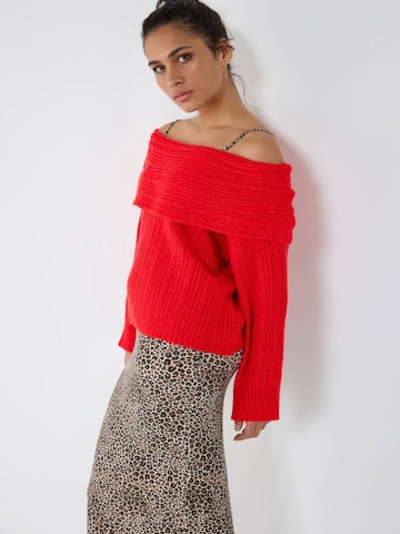 Cardigan No Matter What en rouge