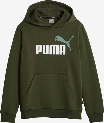 PUMA Sweatshirt 'ESS 2' in Green: front