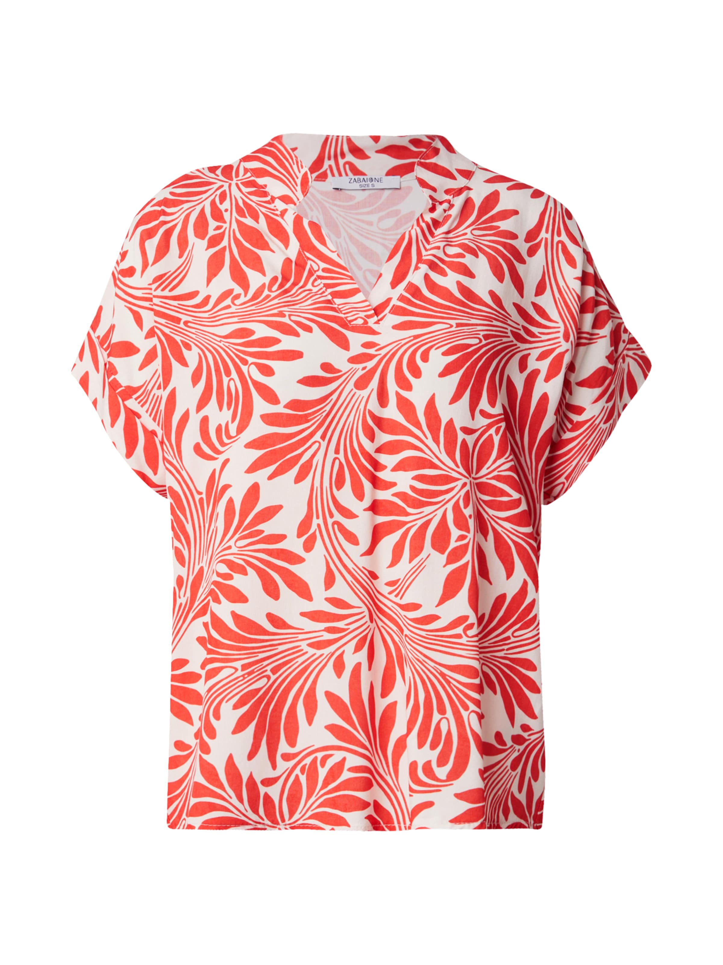 ZABAIONE Pluus 'Pi44aa', värv punane: eest vaates