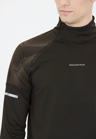 ENDURANCE Functioneel shirt 'Rumbia' in Zwart