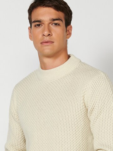 Pullover 'Punto' di KOROSHI in beige