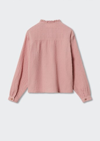 MANGO KIDS Blouse 'Andes' in Roze