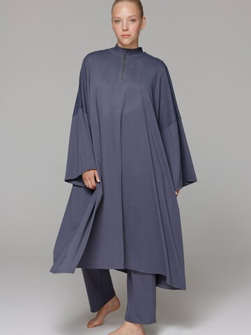 SIYA Swimwear T-Shirt Badeanzugkleid 'Cover-up' in Blau: Vorderseite